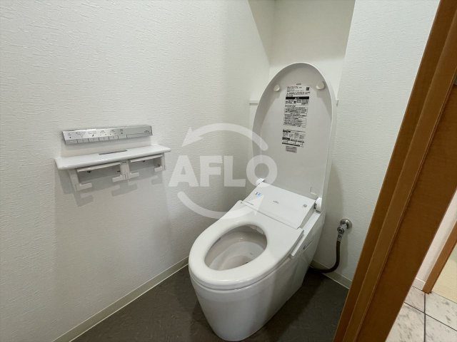 エステムコート谷町六丁目Ⅱアクティーネのトイレ|エステムコート谷町六丁目IIアクティーネ　温水洗浄便座