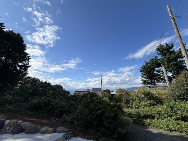 函南町　南箱根ダイヤランドの展望|建物を建築したら解放感のある景色をお愉しみいただけそうです。