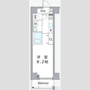クレヴィスタ門前仲町グランの間取り