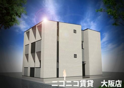 京都市右京区西院四条畑町のアパートの外観