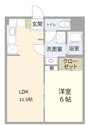 ハイムグランデールの間取り