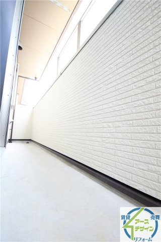 セゾン西明石のバルコニー