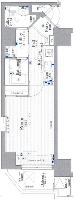 ラナップスクエア湊川公園の間取り