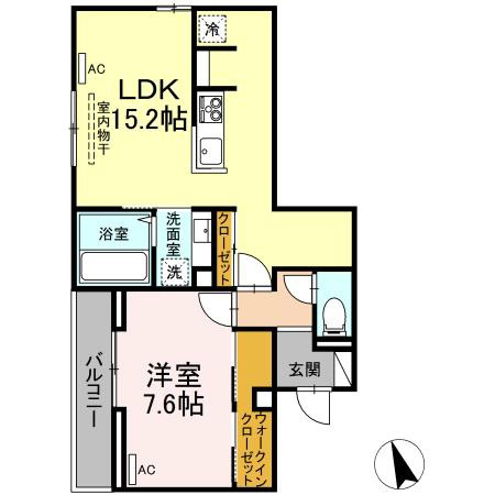 イリスコートの間取り