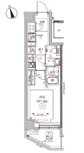 【間取り】 | ＲＥＬＵＸＩＡ品川中延
