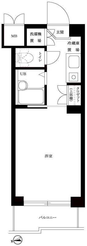 ルーブル世田谷 の間取り