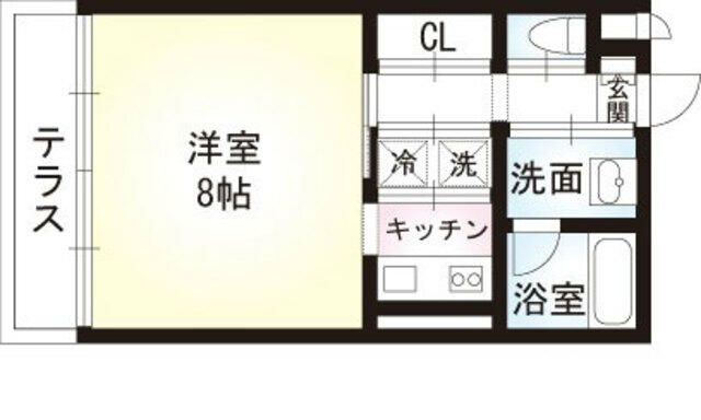 ＳＯＬＡＴＩＯの間取り|間取りです。
