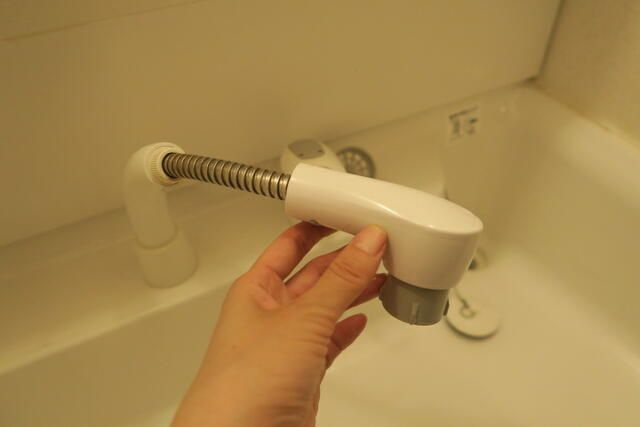 奥浅草妙見屋ビルの洗面所