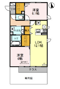 四季の風Bの間取り