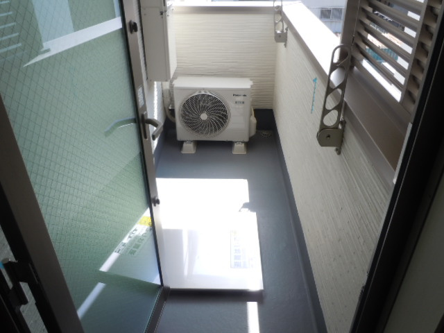 フジパレス服部本町Ⅱ番館のバルコニー