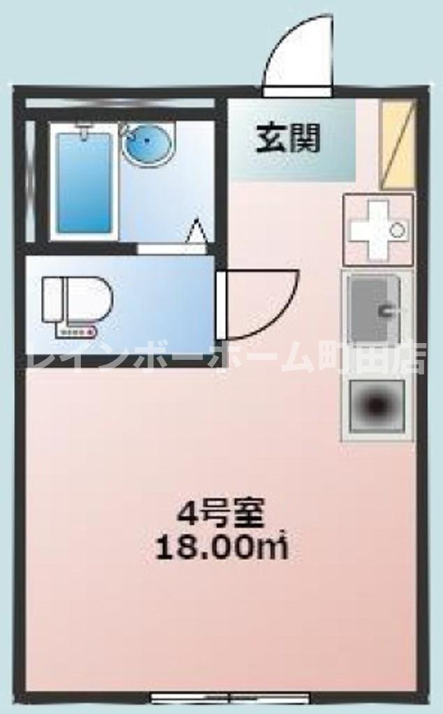 アクシスコート大和※初期費用分割後払いサービス利用可能物件の間取り