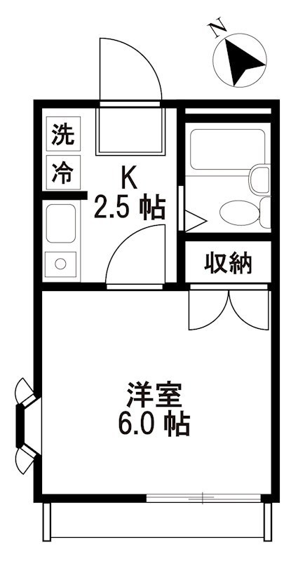 第１コーポラス山上 の間取り
