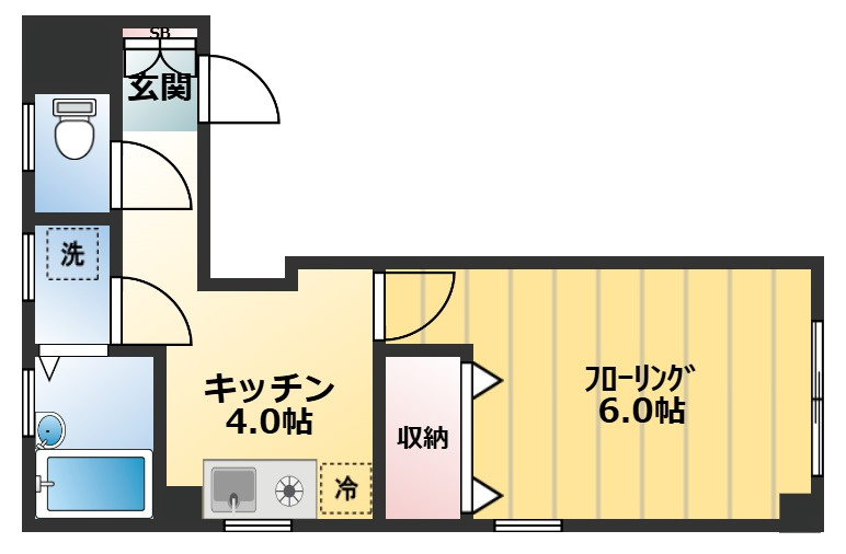 チグサビルの間取り
