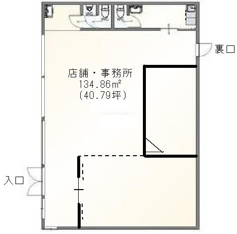 杉山ビルの間取り