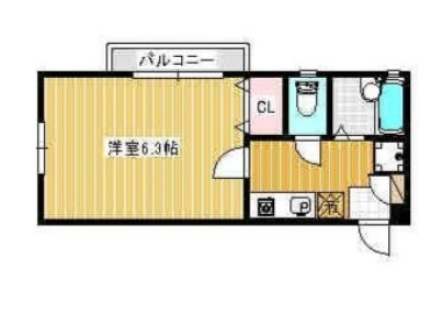 カサベルデ梅丘の間取り|間取りです。