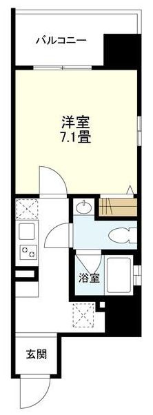リバーレ浅草駒形の間取り|間取りです。