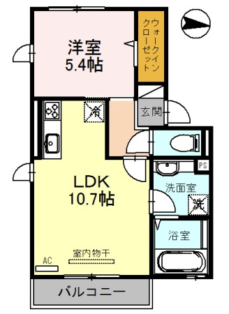 セピアコート住吉大社の間取り