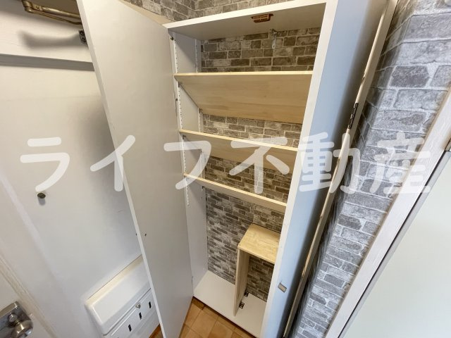 テラノコーポの収納|小物を収納するのに便利です