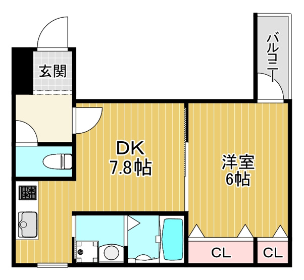 【間取り】 | フジパレス高殿