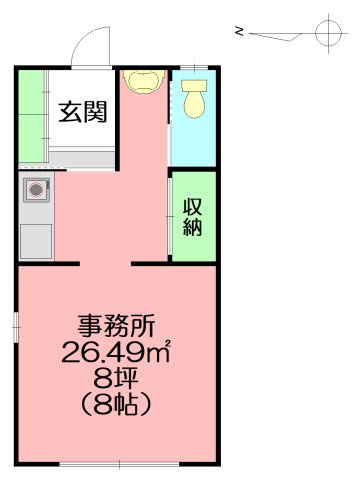 松田惣領テナントの間取り