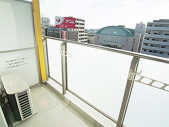 BELAIR住吉のバルコニー