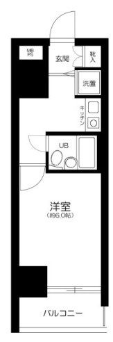 藤和シティスクエア練馬の間取り