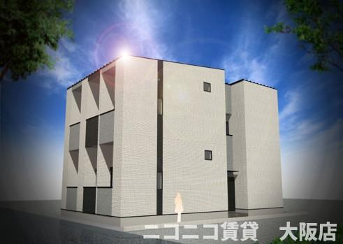 京都市右京区西院四条畑町のアパートの外観