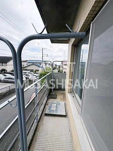 ヌーベル三鷹のバルコニー