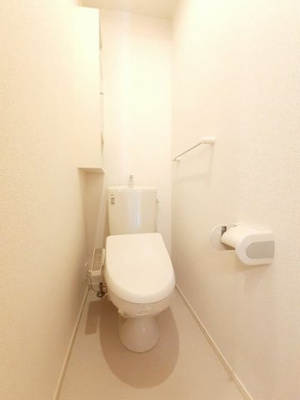 【トイレ】 | リオコリーナＢ | 清潔感のあるトイレです