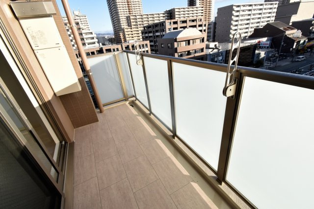 Bris西宮のバルコニー