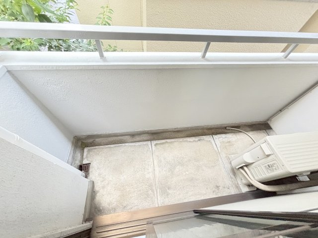 Renatus新大阪のバルコニー