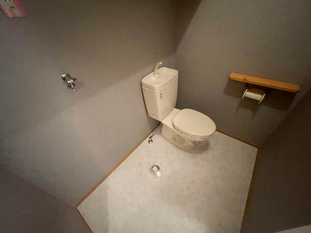 ラ・グリッシーナのトイレ|トイレ横に洗濯機置き場