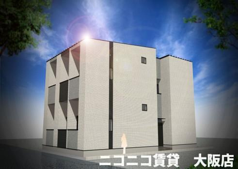 京都市右京区西院四条畑町のアパートの外観