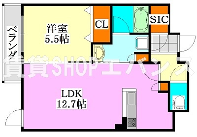 【間取り】 | ベルヴュコート津田沼