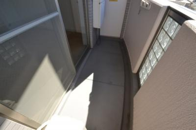 神戸市灘区篠原北町１丁目の賃貸マンションのバルコニー