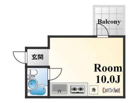 シャトージュネス住吉の間取り
