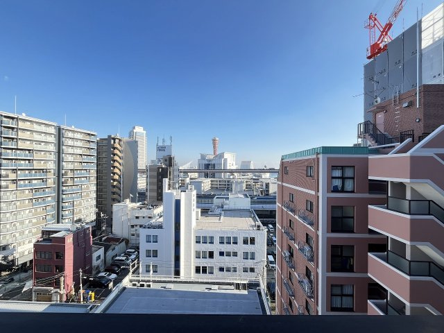 神戸市中央区栄町通５丁目の賃貸マンションの展望
