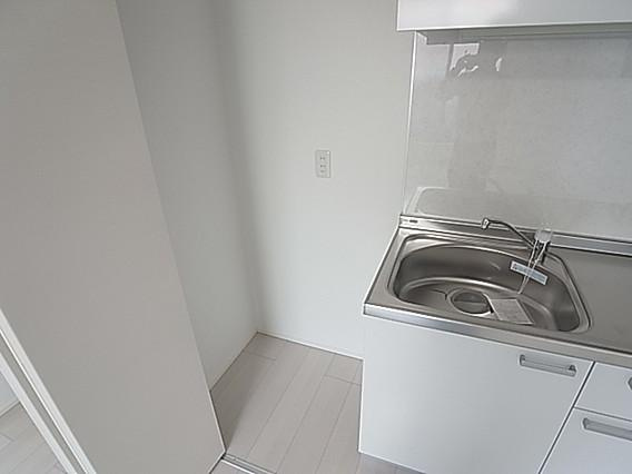 神戸市灘区城の下通２丁目のアパートのキッチン