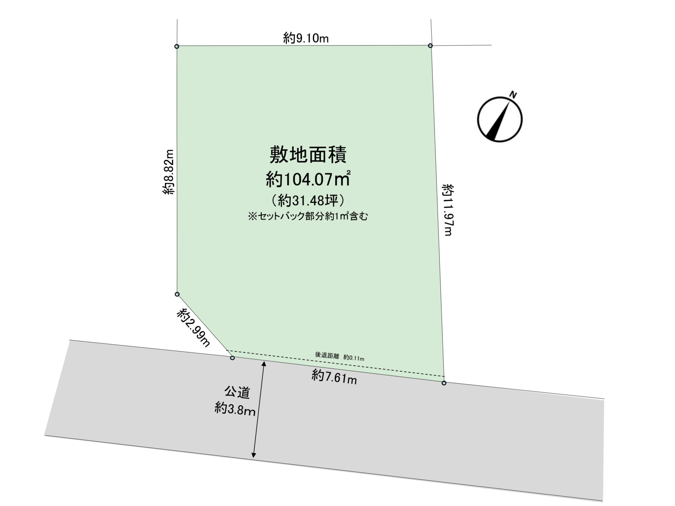 さいたま市中央区上峰2丁目　土地