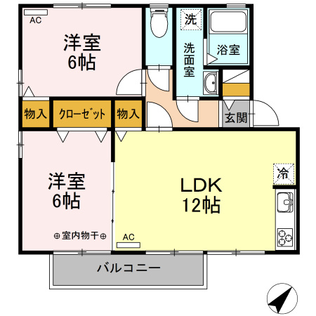 グレイシャスの間取り