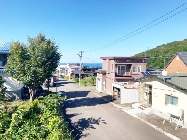 小樽市桂岡町　土地の展望|２階からオーシャンビューの建物を建築可能♪※敷地内地上約5ｍから撮影