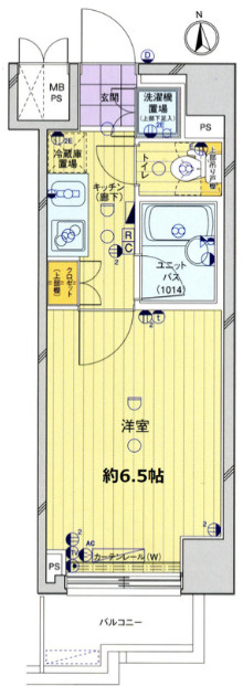 ルーブル野方参番館の間取り