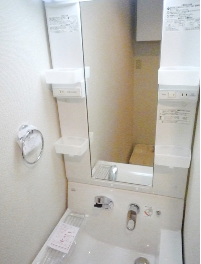 北区十条仲原３丁目の賃貸マンションの独立洗面台