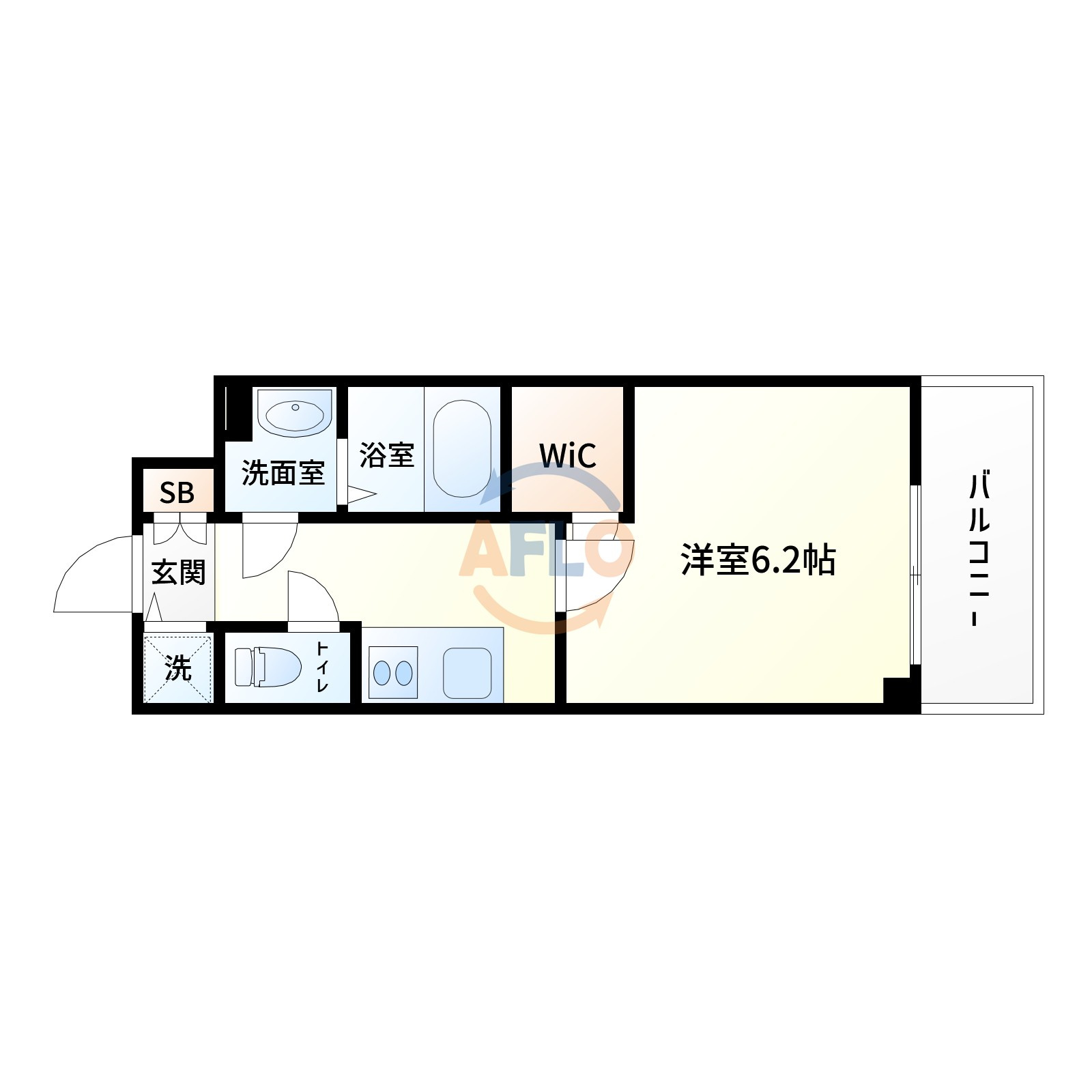 エスプレイス江坂レジデンスの間取り|間取り