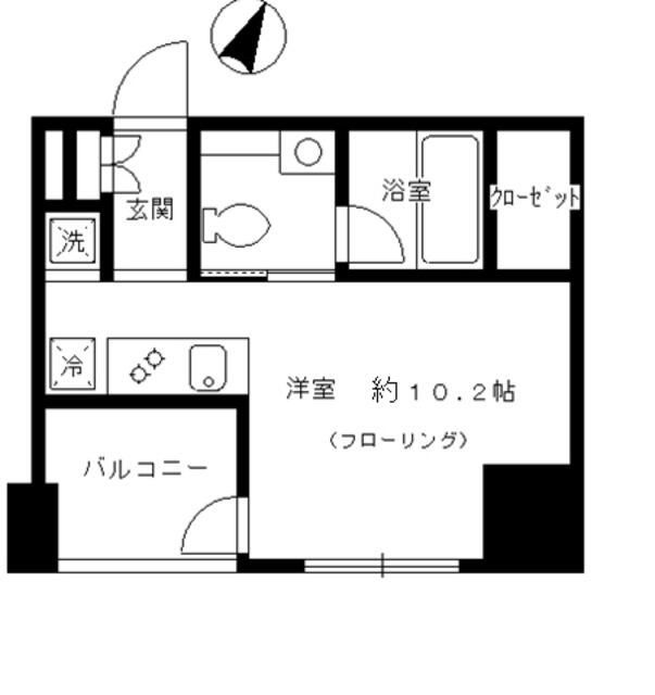 パークリュクス銀座8丁目monoの間取り