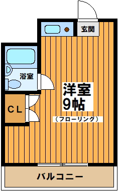 豊田コーポラスの間取り