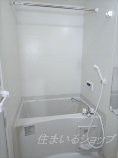 広島市安佐北区口田南２丁目のアパートの浴室|追い焚き・浴室暖房乾燥機あり