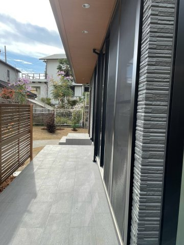 苦楽園四番町戸建の庭