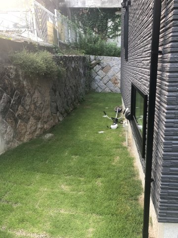 苦楽園四番町戸建の庭