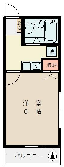 クリーンエイト一之江の間取り